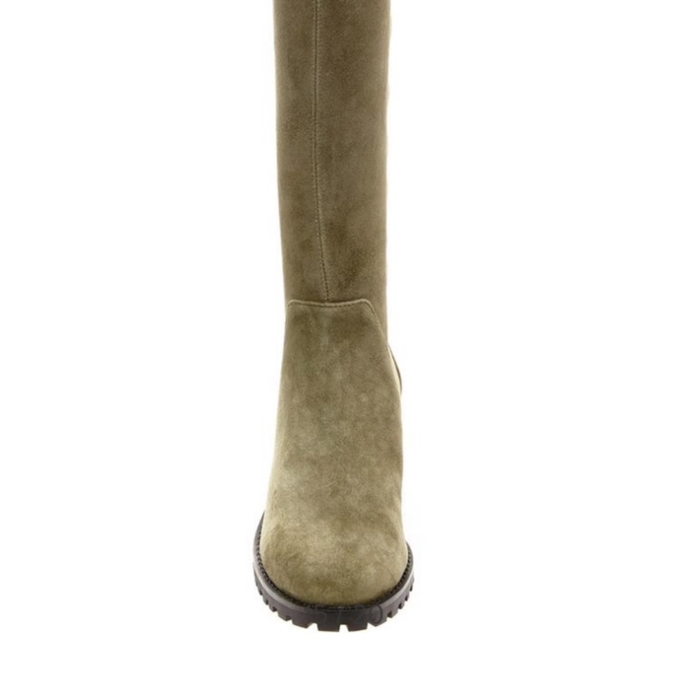 Blondo over the knee moss green suede boots 7.5 - Picture 5 of 7